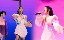 Lynk Lee xuất hiện xinh đẹp, nữ tính trong đêm nhạc đón năm mới