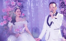 Chồng doanh nhân làm thơ tặng á hậu Trúc Ny trong lễ cưới ở Hà Nội