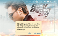 Soobin Hoàng Sơn làm gì khi MV “Nếu ngày ấy” bị YouTube giới hạn người xem?