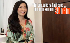 Hồng Đào: “Tôi vừa bước ra khỏi cuộc hôn nhân sau hơn 20 năm“