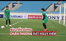 Bùi Tiến Dũng đang gặp chấn thương rất đáng ngại