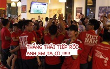 Việt Nam chiến thắng Thái Lan, cổ động viên vỡ oà cảm xúc