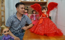 Thầy giáo nghỉ việc về may đầm búp bê bạc triệu