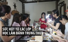 Lý giải sức hút từ các lớp học làm bánh trung thu