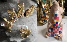 Chuột bằng giấy dó 2,5 triệu đồng cháy hàng dịp Tết