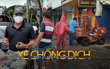 Ông chủ xưởng cơ khí chế tạo xe chống giọt bắn vận chuyển lương thực cho hẻm phong toả ở Sài Gòn