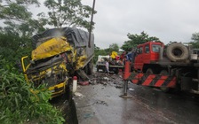 Tai nạn liên hoàn làm tắc QL1A hơn 3 tiếng, 1 tài xế tử vong tại chỗ