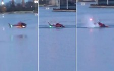 Trực thăng chở du khách rơi xuống sông ở New York, ít nhất 2 người' thiệt mạng