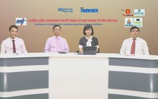 Tư vấn truyền hình trực tuyến: Chiến lược chọn bài thi và môn thi
