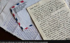 Công bố thư tình thời trẻ của ông Obama