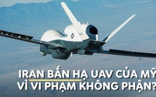 Iran bắn hạ UAV quân sự của Mỹ tại vùng Vịnh