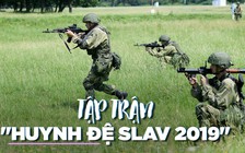 'Huynh đệ Slav 2019' Nga, Belarus và Serbia tập trận vượt sông chống phản loạn