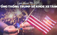 Tổng thống Trump muốn đưa xe tăng, máy bay đến Washington mừng quốc khánh Mỹ