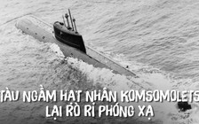 Xác tàu ngầm hạt nhân Nga lại rò rỉ chất phóng xạ