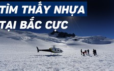 Giữa băng tuyết tinh khôi Bắc Cực cũng có hạt nhựa, sợi nhựa sặc sỡ