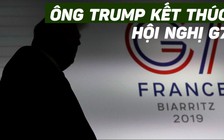 Ông Trump hạ nhiệt căng thẳng để kết thúc thượng đỉnh G7