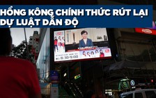 Lãnh đạo Hồng Kông chính thức rút lại dự luật dẫn độ