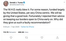 Ông Trump chỉ trích Twitter vì dán nhãn phát ngôn 'gây hiểu lầm' liên quan đến bầu cử qua bưu điện