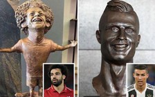 Ronaldo và Salah, tượng ai xấu hơn?