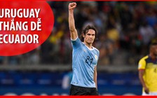Cavani và Suarez ghi bàn, Uruguay thắng dễ Ecuador