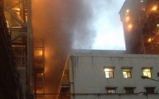 Cháy dữ dội ở Nhà máy nhiệt điện Cẩm Phả