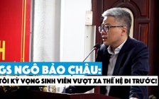 GS Ngô Bảo Châu: Tôi kỳ vọng sinh viên vượt xa thế hệ đi trước!