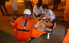 Cứu thuyền viên đa chấn thương trong thời tiết xấu