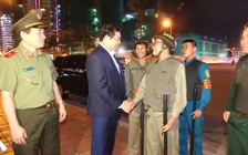 Chủ tịch, giám đốc Công an Đà Nẵng xuống đường kiểm tra công tác tuần tra đêm