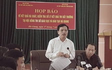 Khởi tố vụ gian lận điểm thi tại Hà Giang