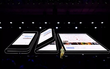 Samsung trình diễn smartphone màn hình gập lại được
