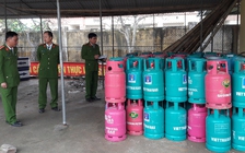 Phát hiện cơ sở kinh doanh tàng trữ trái phép 187 bình gas không an toàn