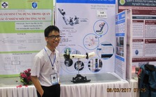 Con trai thợ sửa xe máy chế tay robot giúp người khuyết tật