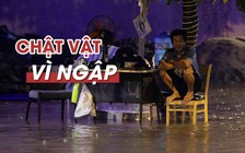 Người dân TP.HCM lại chật vật vì ngập trong cơn mưa lớn giữa đêm