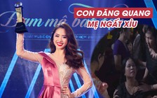 Con gái đăng quang, mẹ bệnh tim ngất xỉu tại chỗ trong 'Gương mặt truyền hình'