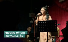 Phương Mỹ Chi lên tone 4 lần khi hát “999 Đóa hồng”, khán giả vỗ tay rần rần