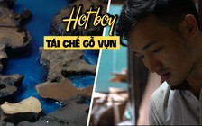 Biến vụn gỗ thành bàn ăn, “phù thủy” tái chế thu gần trăm triệu mỗi tháng