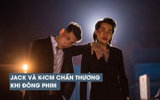 K-ICM và Jack bị chấn thương khi diễn cảnh hành động trong phim ngắn “Sóng gió“