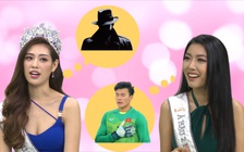 Thúy Vân crush Bùi Tiến Dũng, hoa hậu Khánh Vân lại mê mẩn chàng cầu thủ này
