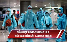 Tổng hợp Covid-19 ngày 19.8: Việt Nam sắp 1.000 ca nhiễm; vài nơi xuất hiện sự chủ quan, lơ là