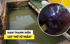 Bàng hoàng vụ thanh niên lọt hố nước sâu 3 mét ở kênh Trung Ương
