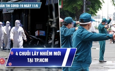 Bản tin tình hình Covid-19 hôm nay 11.6: 'Nóng' từ 4 chuỗi lây nhiễm mới ở TP.HCM
