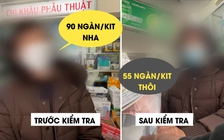 Vừa báo khống giá kit test Covid-19, chủ tiệm thuốc Hà Nội bỗng 'mất trí nhớ' khi bị kiểm tra