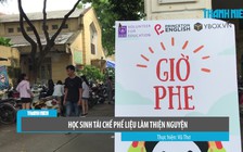 Học sinh Hà Nội mở hội chợ tái chế phế liệu