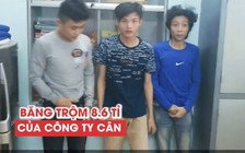 Bắt băng nhóm trộm 8,6 tỉ đồng của Công ty cân Nhơn Hòa