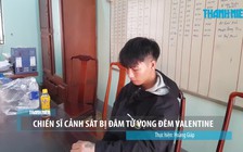 Chiến sĩ cảnh sát bị đâm tử vong đêm Valentine trước nhà bạn gái