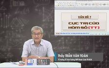 Ôn thi tốt nghiệp THPT môn toán: Cực trị của hàm số (TT)