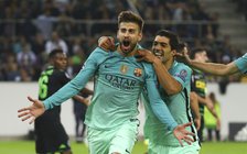 Champions League: Barcelona lội ngược dòng giành 3 điểm trên sân Monchengladbach