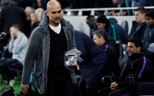 HLV Guardiola lạc quan dù Man City thua Tottenham ở lượt đi tứ kết Champions League