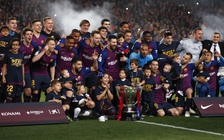 Messi mang về danh hiệu vô địch La Liga cho Barcelona