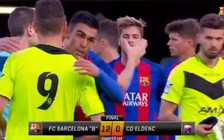 Nực cười vụ 'bể kèo' bán độ ở trận thắng hủy diệt của đội trẻ Barcelona